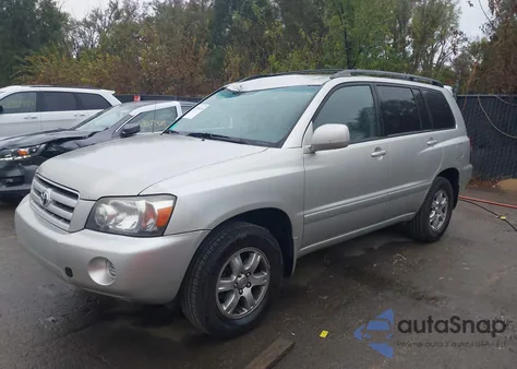 2005 Toyota Highlander V6 из США, поврежденный, VIN JTEEP21A250080411